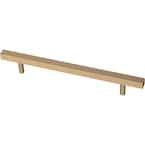 Square Bar 6-5/16 in. (160 mm) Champagne Bronze Cabinet Pull