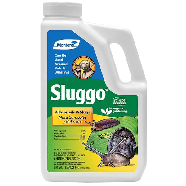 Monterey 5 lb. Ready-to-Use Sluggo Snails and Slugs Killer
