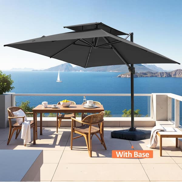 Tiltable - 10 ft. - Patio Umbrellas - The Home Depot