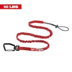 Milwaukee 10 lbs. Locking Tool Lanyard 48-22-8810 - The Home Depot