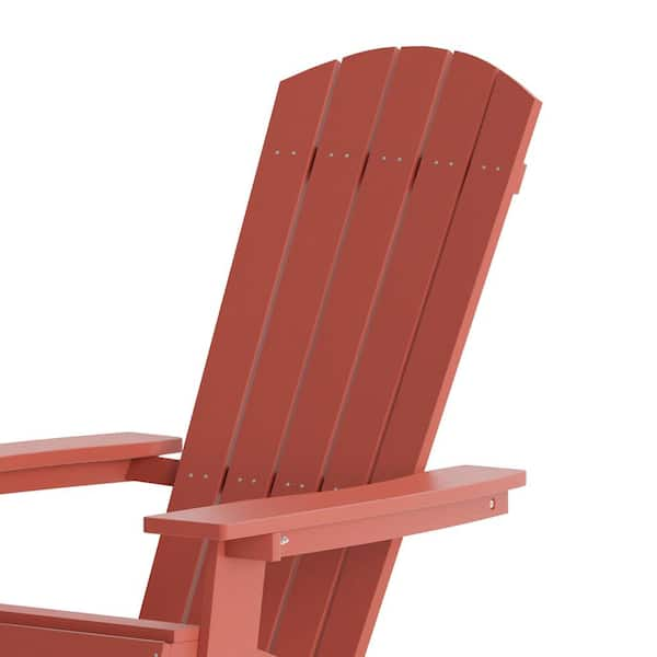 Red resin online chairs