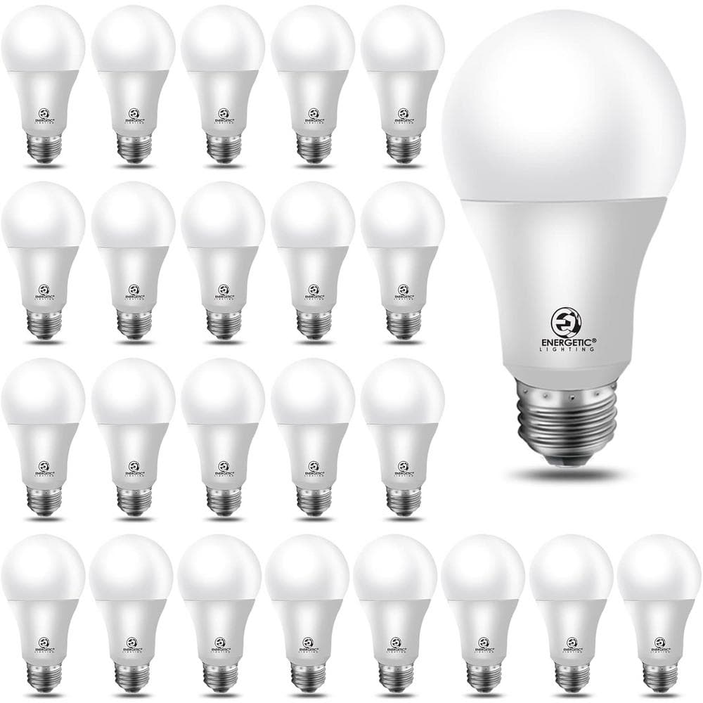 Energetic 24-Pack 5W Daylight White LED Globe Bulbs