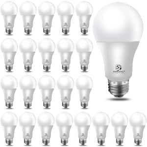 40-Watt Equivalent A19 LED Light Bulb 5-Watt 5000K Daylight 450 Lumens (24-Pack)