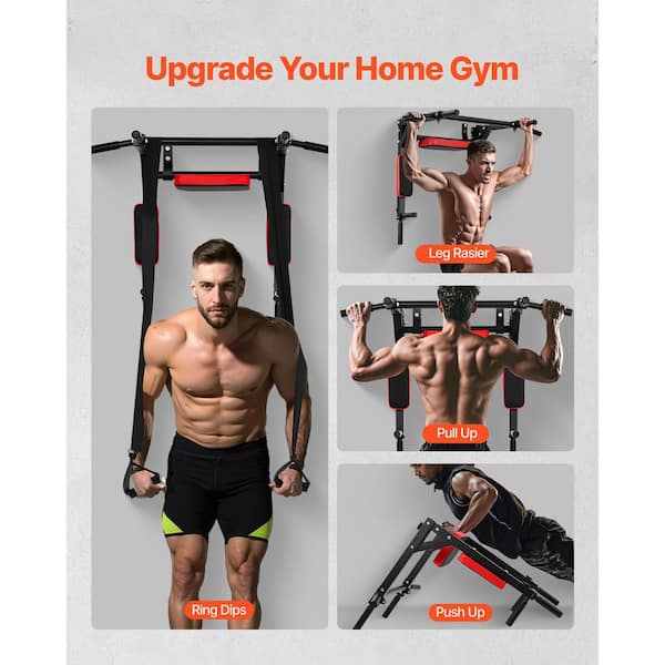 Wall Mounted Pull Chin Up Bar Tower Power Tower Pull Up Bar Wall