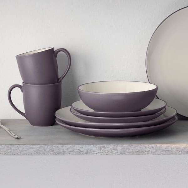 Noritake Colorwave Plum 7 in., 22 fl. oz. (Purple) Stoneware