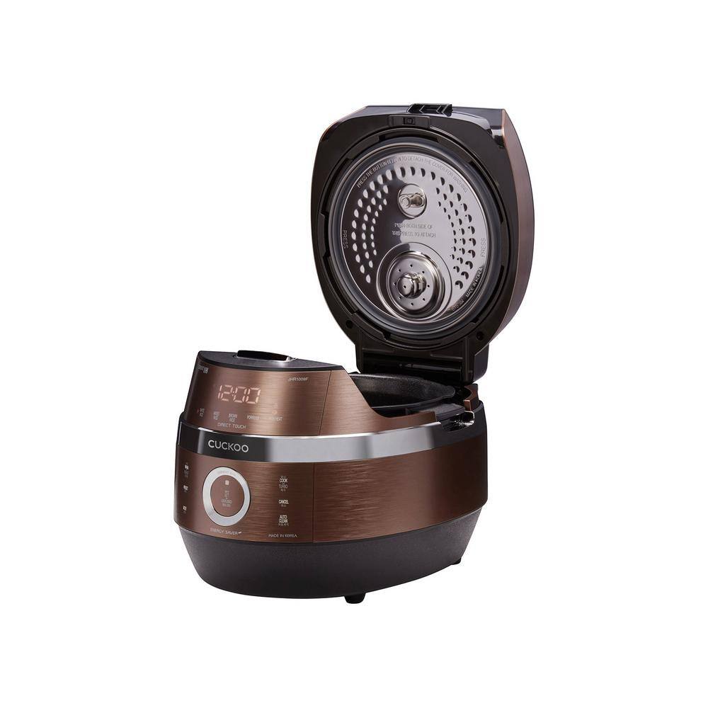 Copper and Black Induction Heating Pressure Rice Cooker with Nonstick Inner Pot