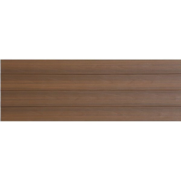 NewTechWood - 4.32 sq. ft. Deck-A-Floor Premium Modular Composite Outdoor Flooring System Kit in Peruvian Teak