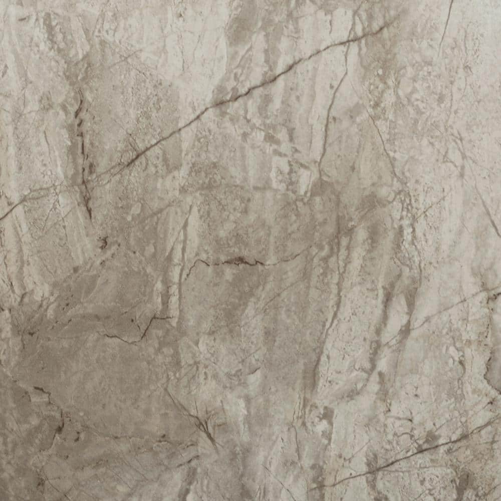 Falkirk Fermoy 12 in. W x 24 in. L Taupe Peel and Stick Luxury Vinyl Tile F