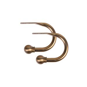 Bronze-Dore Metal Curtain Holdback (Set of 2)