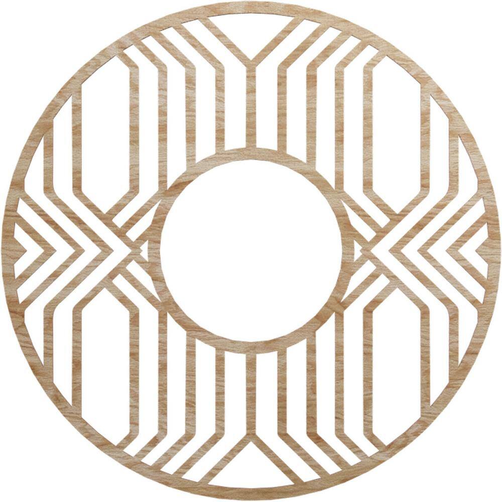 0.375 in. x 36 in. x 36 in. Wood Medallion Moulding price history on PriceWatchPro
