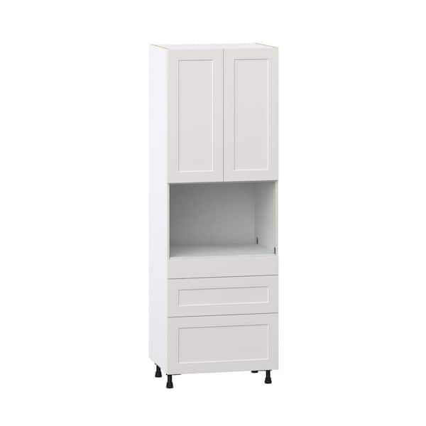 J COLLECTION Littleton Painted 30 in. W x 89.5 in. H x 24 in. D in Gray ...