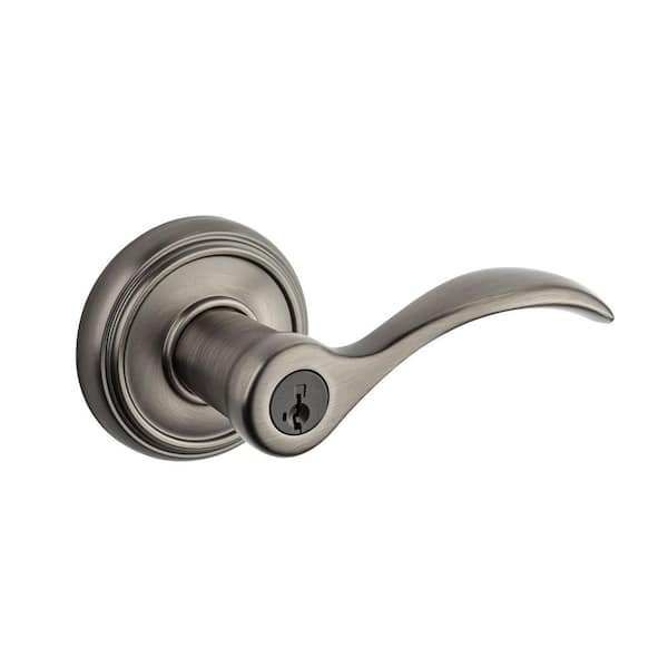 Maniglia Per Porta Baldwin Tobin Con Tecnologia SmartKey - Design A Leva, Colore Nichel Satinato, Modello 354TBL RDB 15 SMT CP 6AL - 3