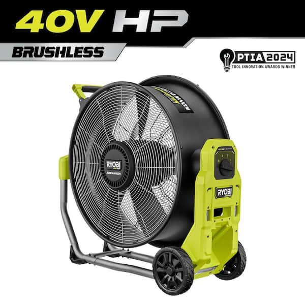 40V HP Brushless Cordless Hybrid WHISPER SERIES 20 in. Air Cannon Fan (Tool Only)