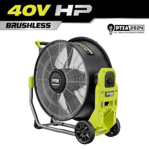 40V HP Brushless Cordless Hybrid WHISPER SERIES 20 in. Air Cannon Fan (Tool Only)