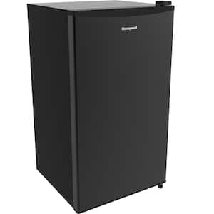 3.3 cu. ft. Compact Refrigerator in Black with Freezer