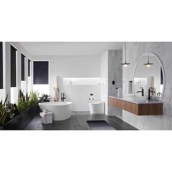 Purist 18 in. Towel Bar in Matte Black