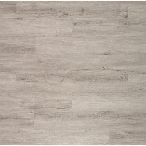 TrafficMaster Take Home Sample - Moonstone Click Lock Click Lock Luxury Vinyl Plank Flooring
