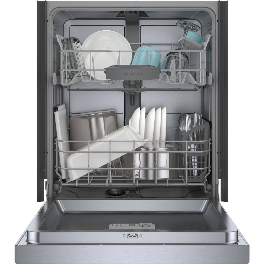 24" Stainless Steel Front Control Built-In Dishwasher
