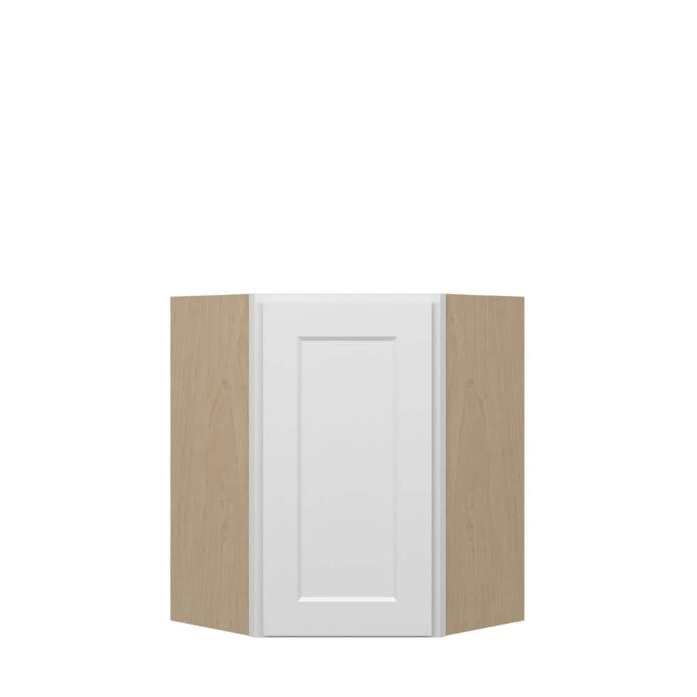 Norfolk Shaker 24 in. W x 30 in. H x 12 in. D in Painted White Plywood Asse