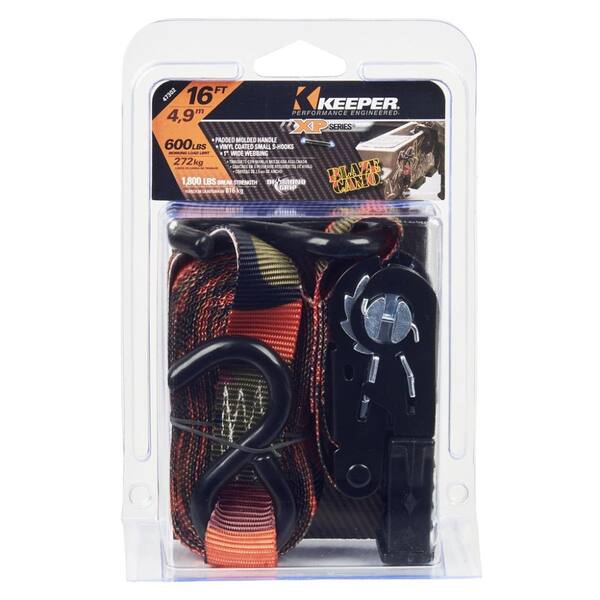 1 in. x 16 ft. Blaze Camo Ratchet Tie-Down 1 in. x 16 ft. Blaze Camo Ratchet Tie-Down