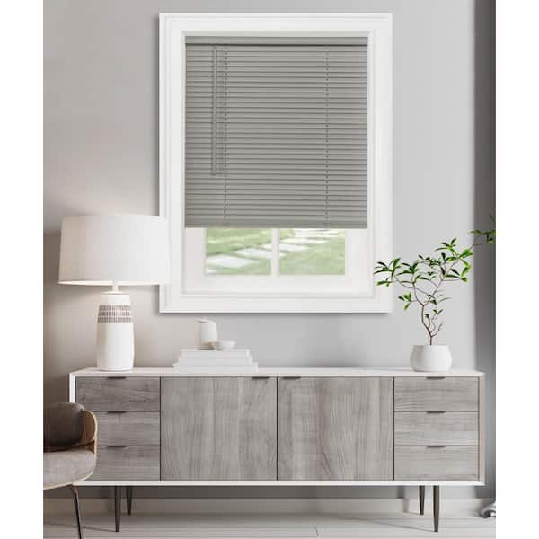 ACHIM GII Morningstar Grey Cordless Light Filtering Tilt