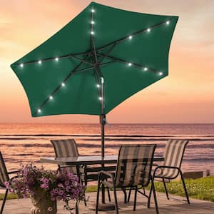 7.5 round patio umbrella solid room essentials Best Choice Products 7.5ft Heavy-Duty Outdoor Market Table w/Steel Pole, Push Button Tilt, Easy Crank Lift This functional and decorative patio umbrella is designed with 8 sturdy ribs and a convenient tilt and crank mechanism SANLUCE 7.5 ft. LED Round