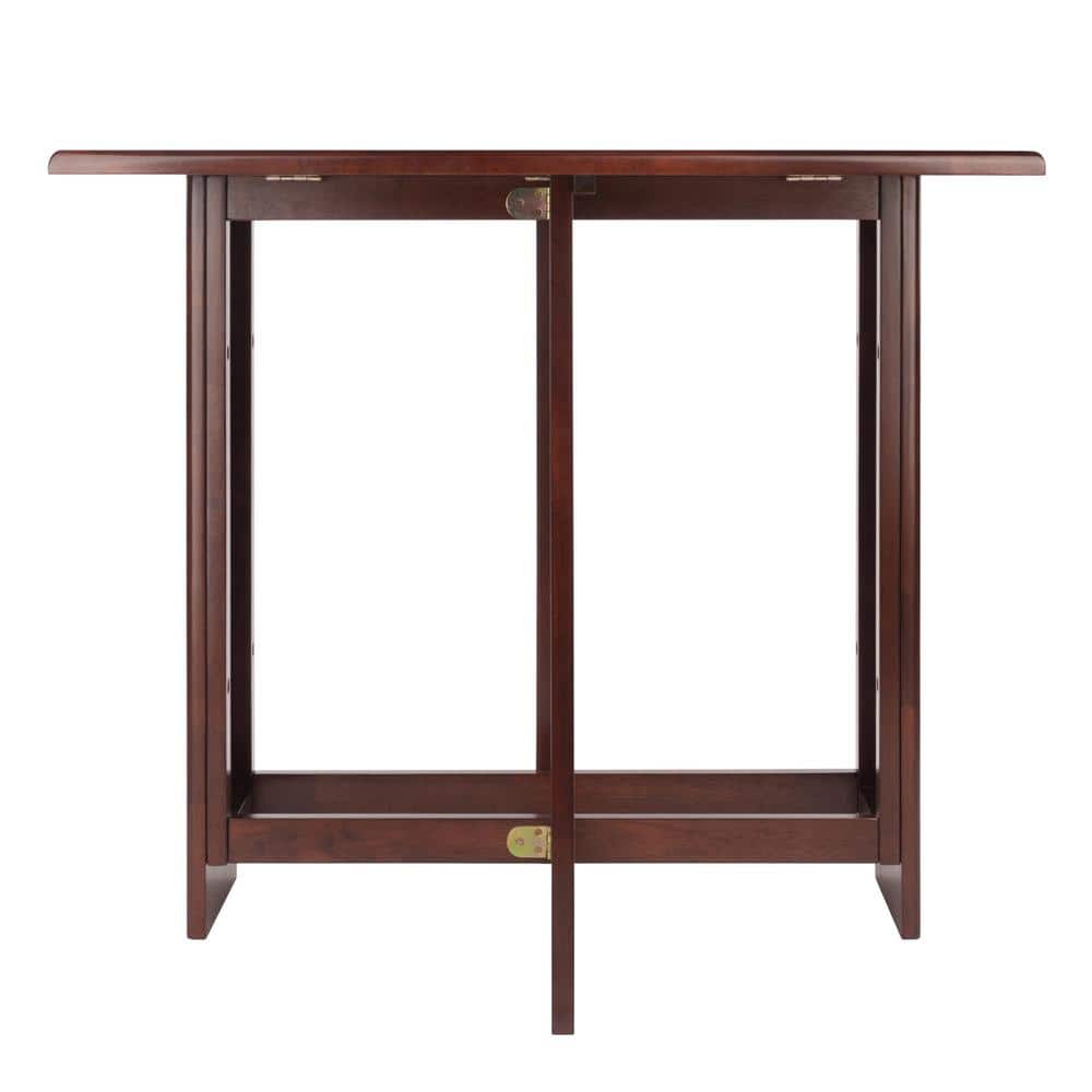 Contemporary Walnut Solid Wood Extendable Dining Table