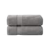 MADISON PARK Signature 800GSM Grey 100% Cotton Bath Sheet (Set of 2)  MPS73-430 - The Home Depot