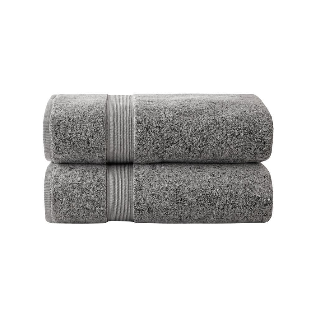 Sustainable Bamboo Bath Towel - Charcoal Gray - Made in Turkey – Mosobam®