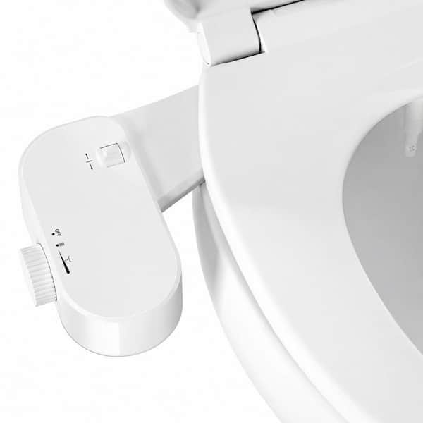 Bidet Toilet Seat Attachment with Self-Cleaning Function, Adjustable 21° Nozzle Control and Child Safety Lock