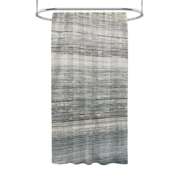 castellousa Nomad Blue 100% Polyester Shower Curtain - 72 in. x 72 in.