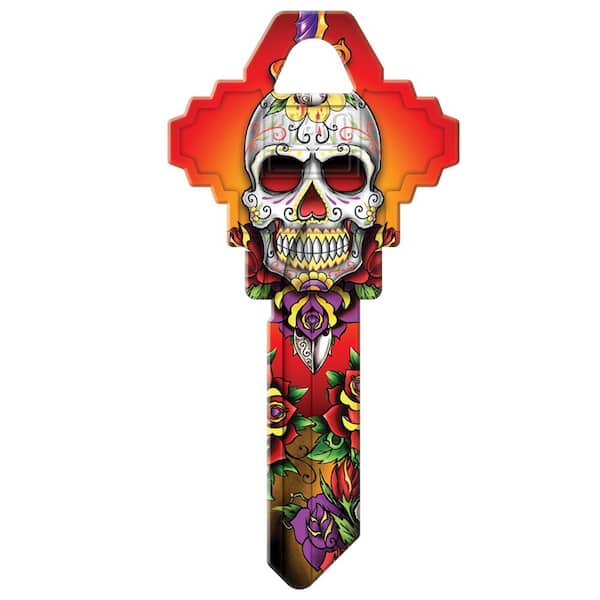 HY-KO SC1-29 Keyblank-Painted Skull