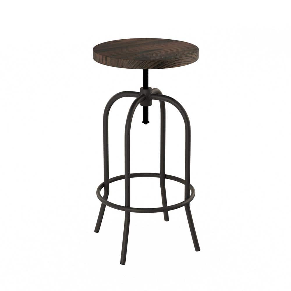 backless metal swivel bar stools