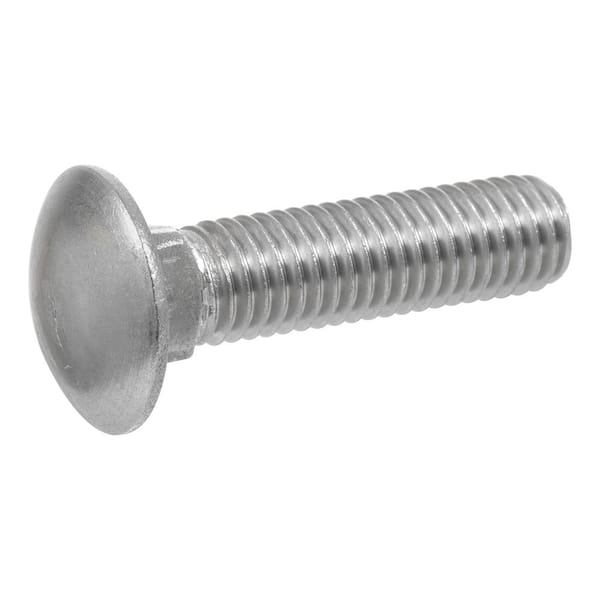 5/8-11 x 1 1/2 FT Coarse Thread Carriage Bolt Stainless Steel 18-8 Pk 125 