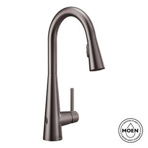 Moen Sleek Küchenarmatur Mit Hohem Bogen – Fleckenresistent, Ausziehbar, Edelstahl