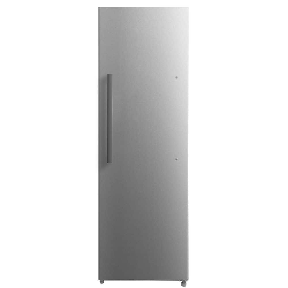11 cu. ft. Convertible Upright Freezer in Stainless Look with Adjustable Shelving, Garage Ready