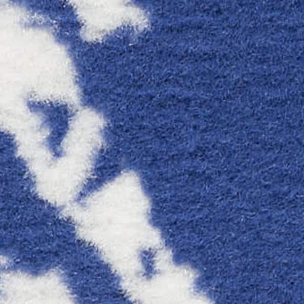 6' X 9' Pink and Ivory Abstract Distressed Non Skid Area Rug