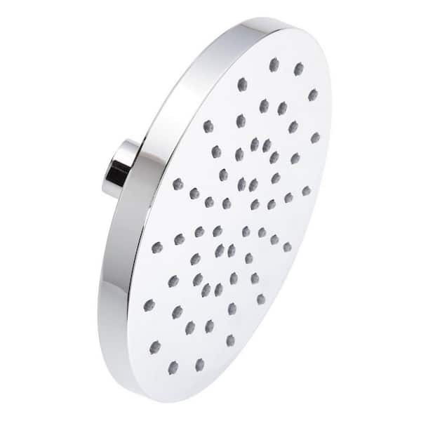 SIGNATURE HARDWARE Modern 1-Spray Patterns 1.8 GPM 8 in. Wall Mount Fixed Showerhead in Chrome