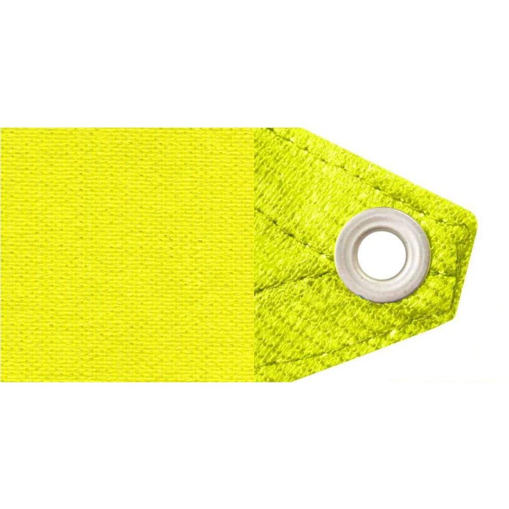 Yellow Triangle Outdoor Sun Shade Sail with UV Protection