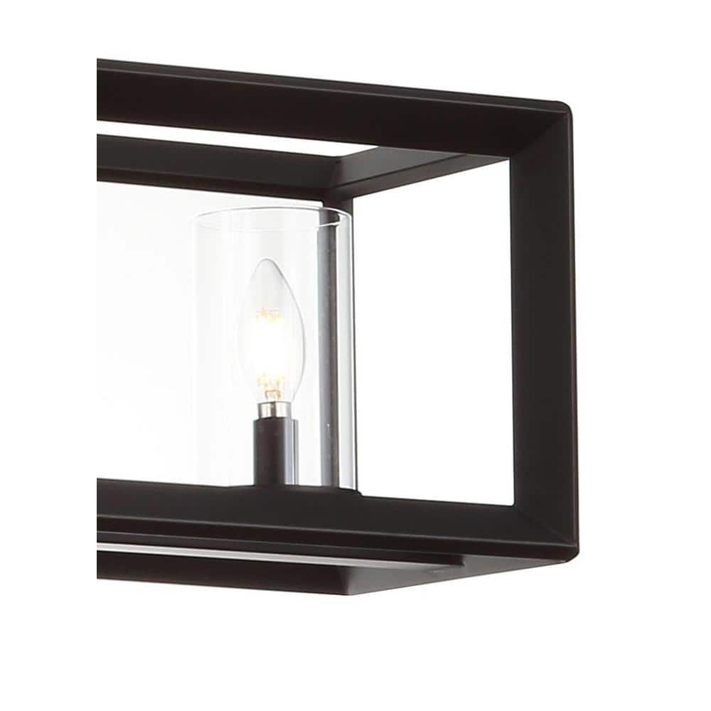 Anna 39" Oil Rubbed Bronze Linear LED Pendant