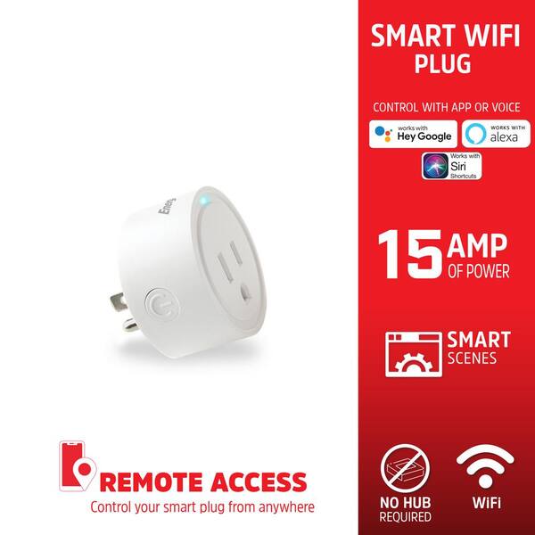 Smart Plug 2 Packs Wi-Fi Enabled Works with  Alexa Google