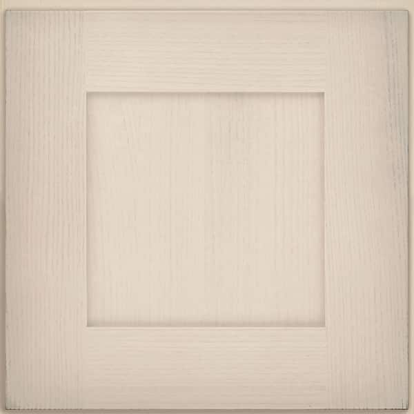 KraftMaid 14-5/8 in. x 14-5/8 in. Cabinet Door Sample in Translucent Limestone