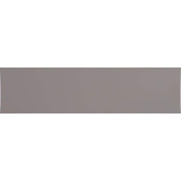 MSI Domino Gray 4 in. x 12 in. Glossy Ceramic Subway Tile (13.32 sq. ft./Case)
