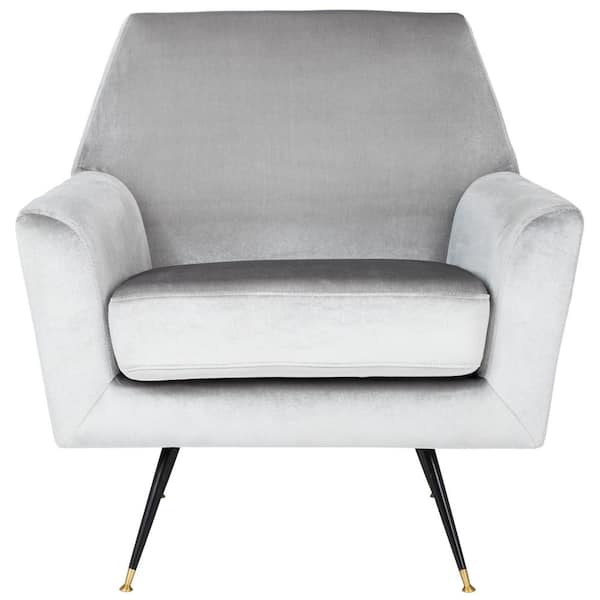 SAFAVIEH Nynette Light Gray Accent Chair