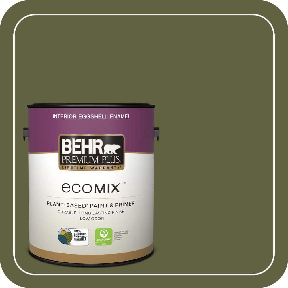 1 gal. #T11-16 Fjord Eggshell Enamel EcoMix Plant-Based Interior Paint & Primer price history on PriceWatchPro