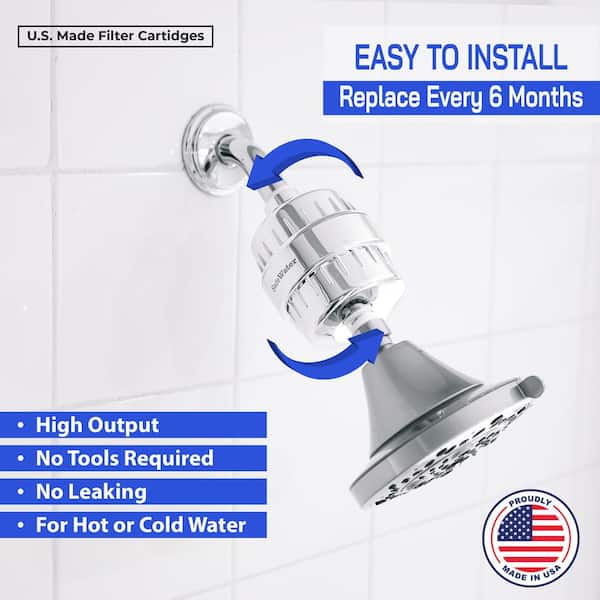 Buy The Shower Filter Without Shower Head - USA Berkey Filters