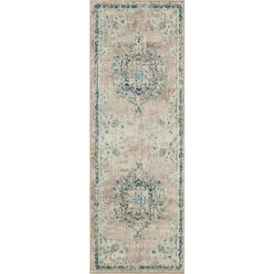 Penrose Alexis Gray 2 ft. 2 in. x 6 ft. Runner Rug