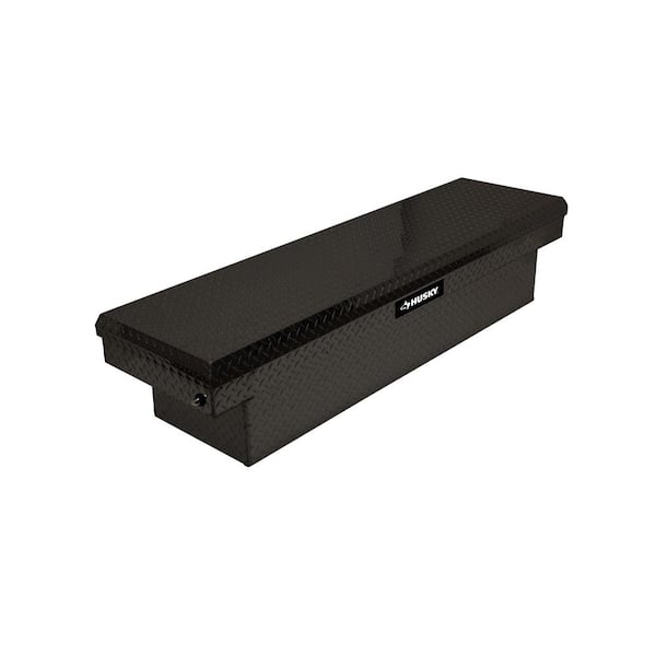 Husky 71 36 In Matte Black Aluminum Full Size Crossbed Truck Tool Box