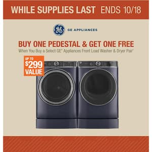 28 in. Wide Laundry Pedestal with 16 in. Height in Sapphire Blue