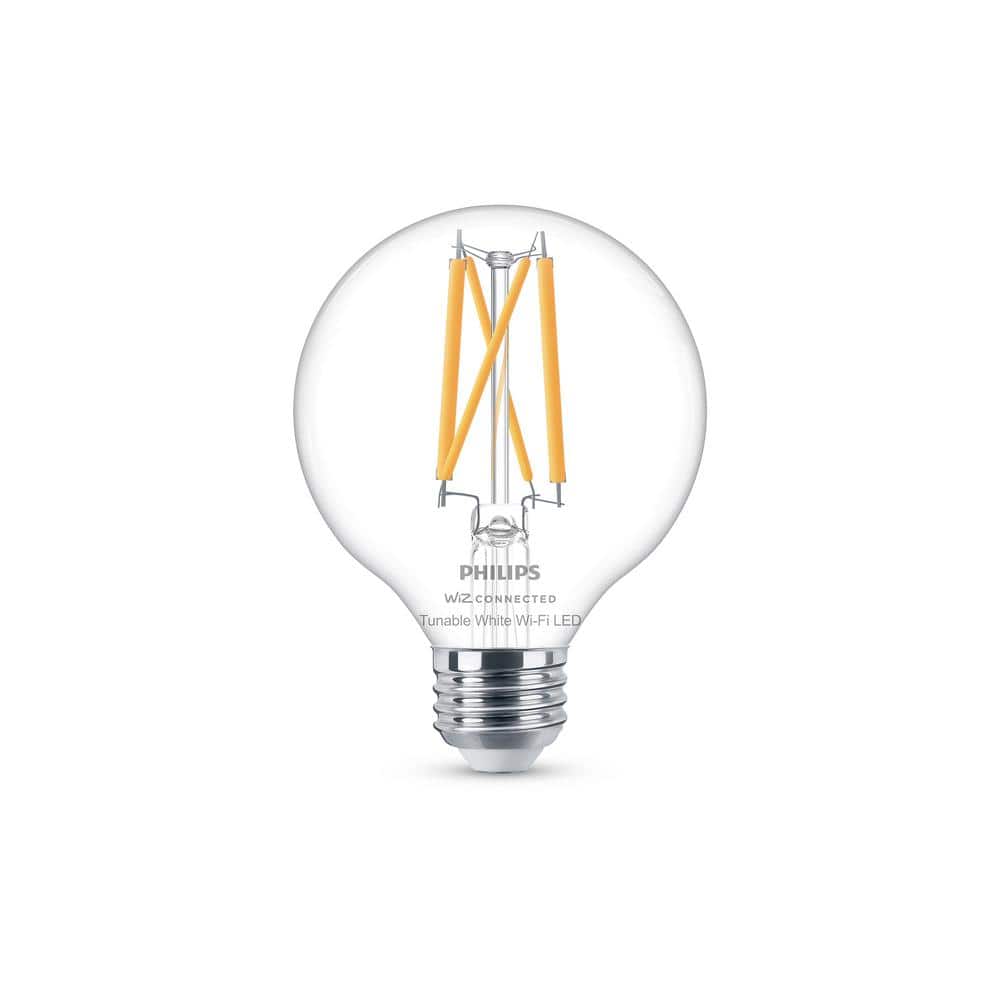 Tunable White G25 60W Equivalent Dimmable Smart Wi-Fi WiZ Connected Vintage Edison LED Light Bulb (4 Pack) price history on PriceWatchPro